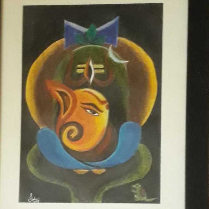 Ganpathi With ShivLing