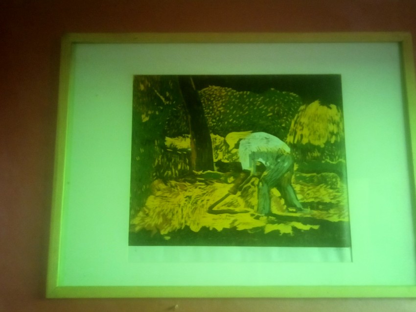 The Farmer (Wood Engraving & Printing)
