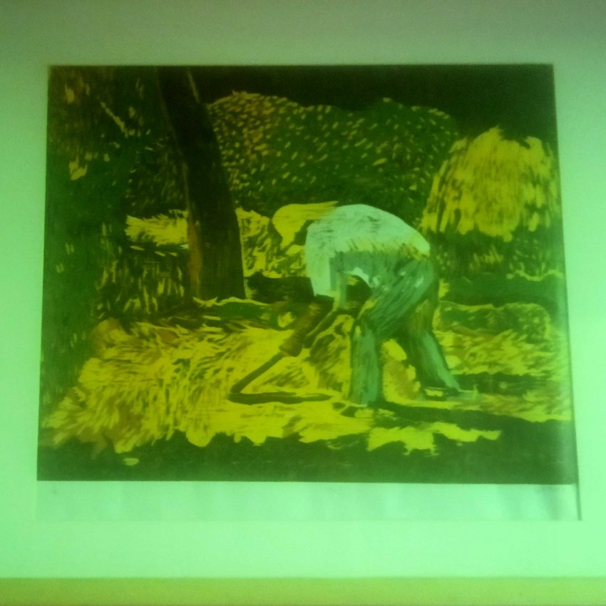 The Farmer (Wood Engraving & Printing)