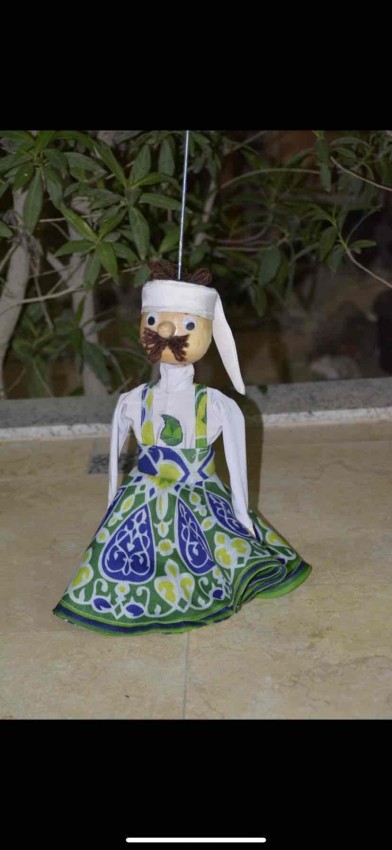 Tannoura Dancer (Marionette. Puppet)