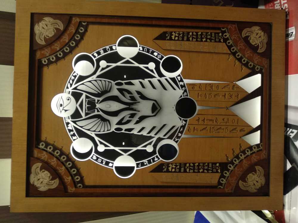 Anubis (Laser Engraving)