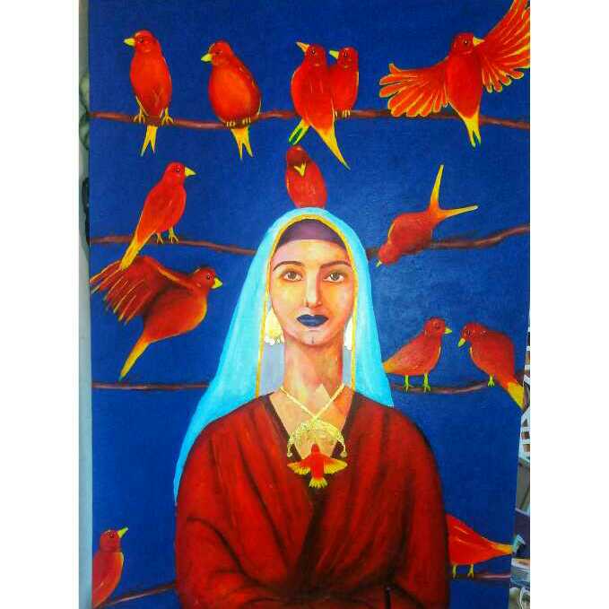 The Lady In The Red Gown
