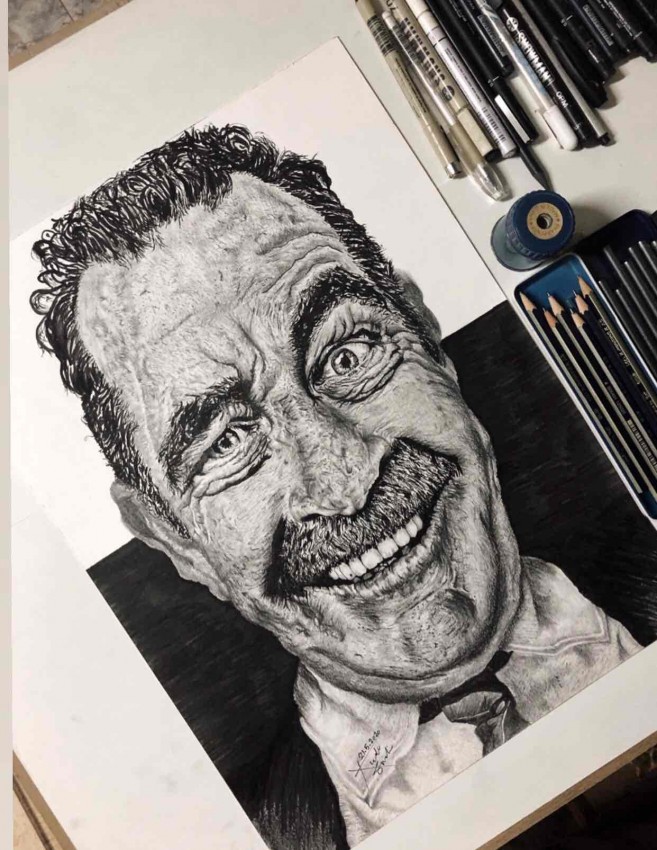 Sam Torrance Portrait
