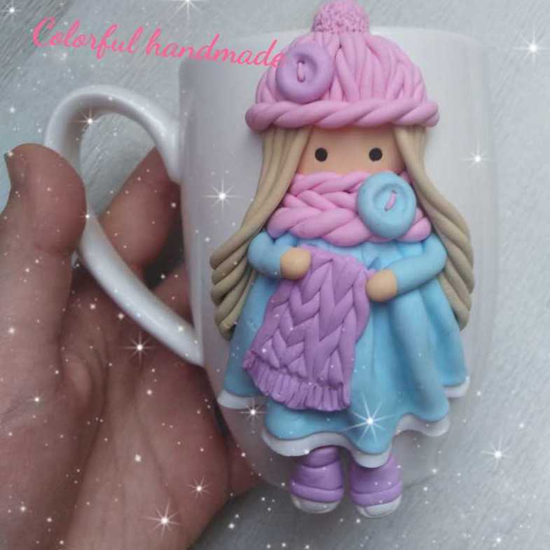 Polymer Clay Mug
