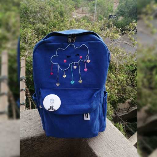 Embroidered Back Pack