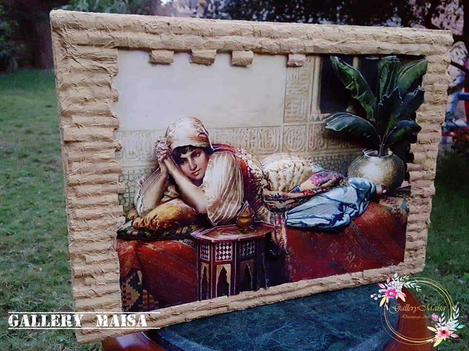 (تابلوه مجسم  (ديكوباج