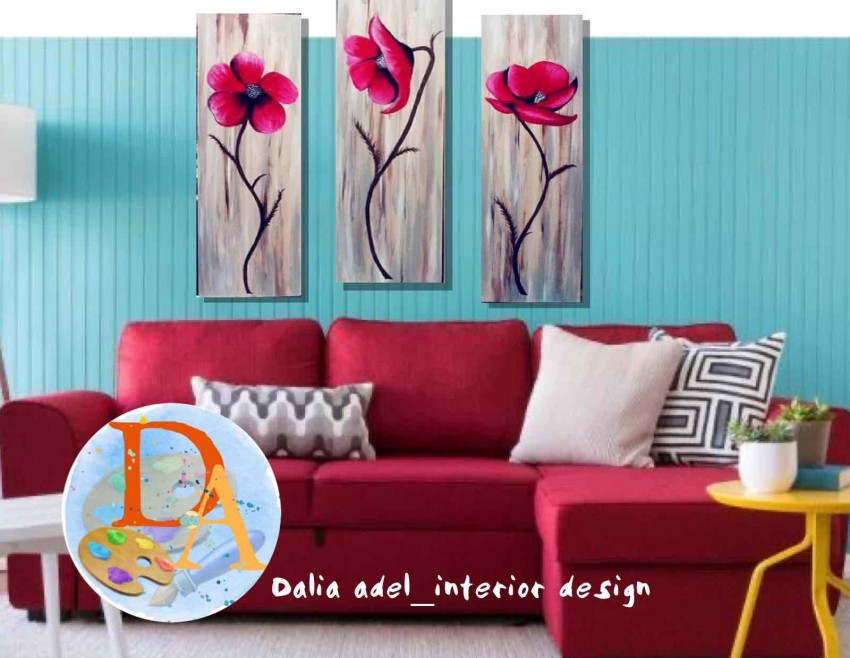 Flowery tableau
