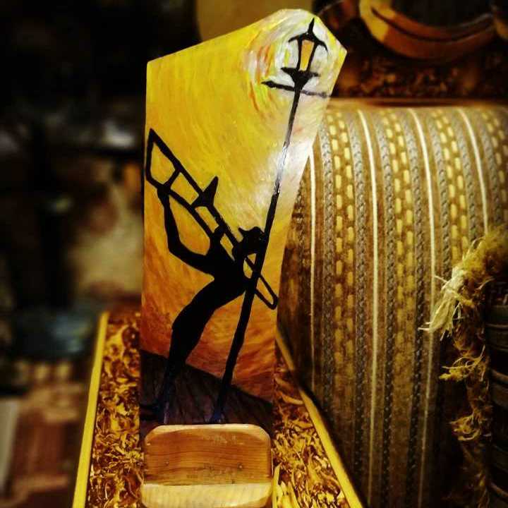 رسم على الزجاج