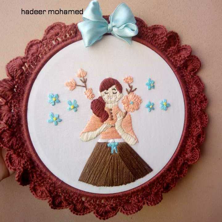 طارة مطرزة