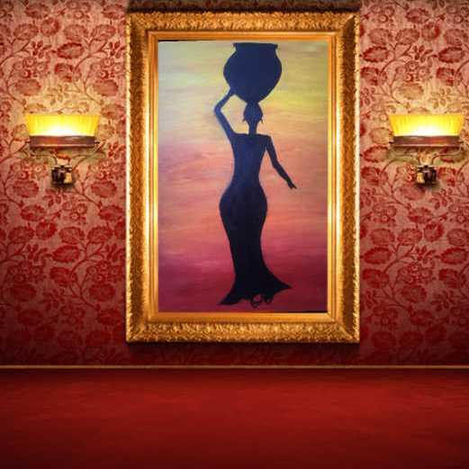 African lady