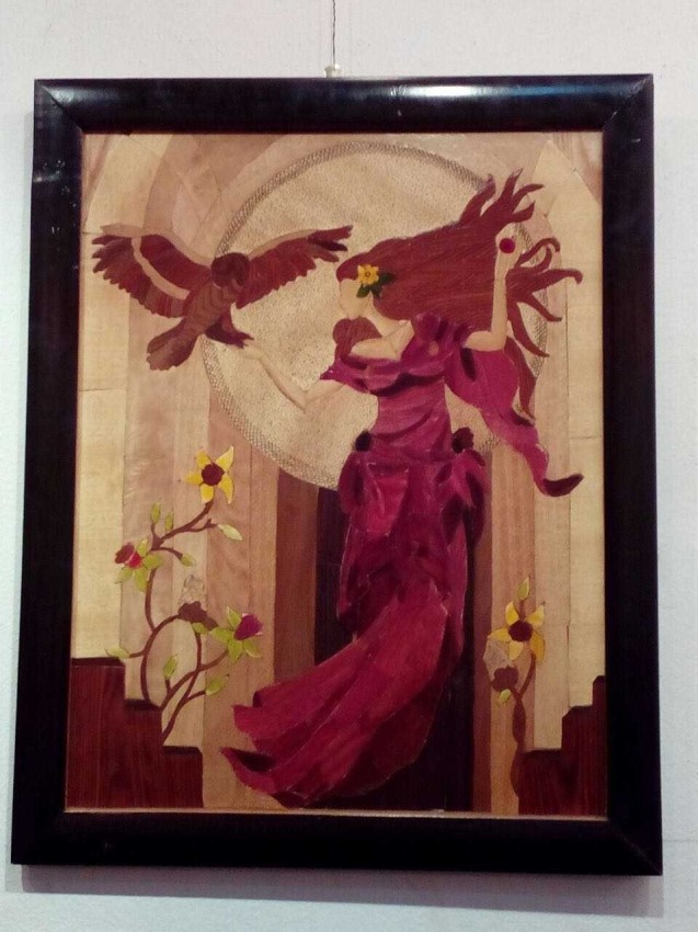 Free (Wood Veneer Art)