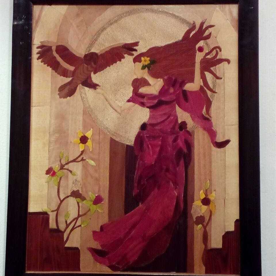 Free (Wood Veneer Art)