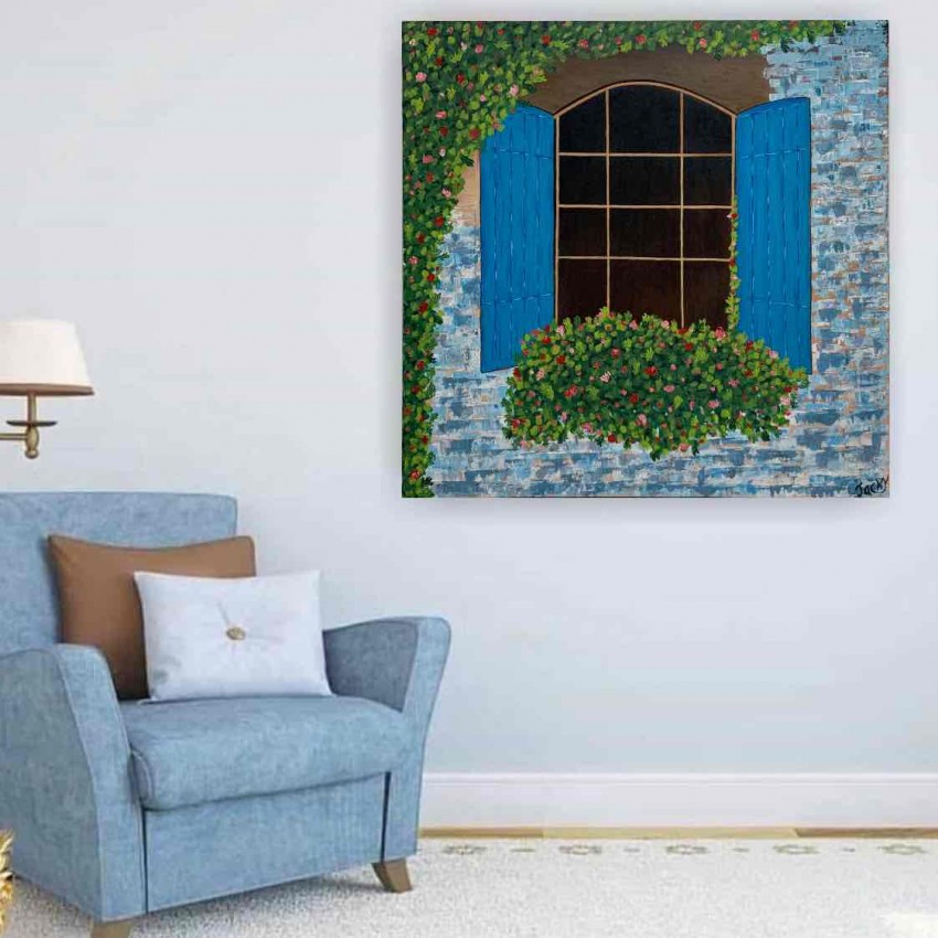 Window Of Flowers