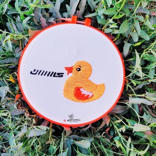 Duck Embroidery