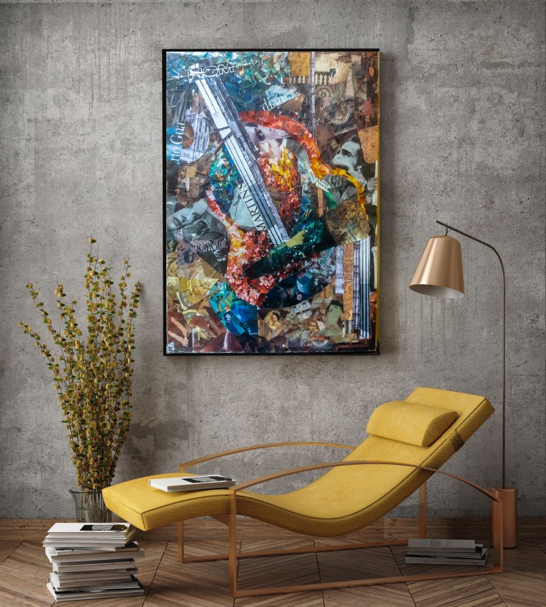 Collage Abstract Art