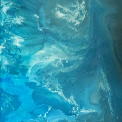 Depth Of The Sea (Acrylic Pouring)