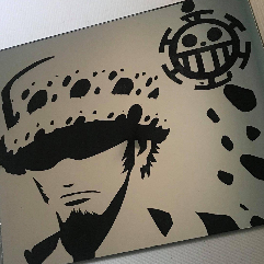 LawOne Piece (Glass Art)