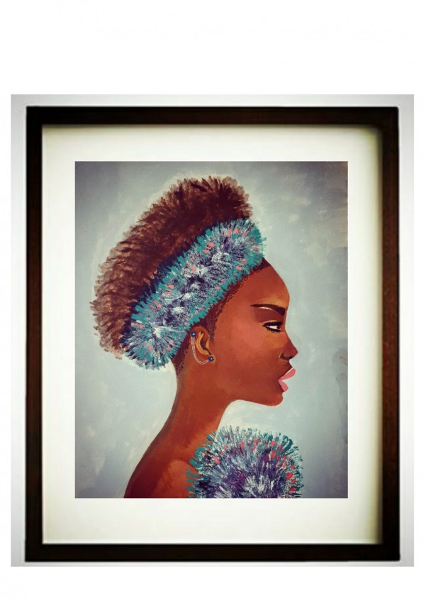 African Beauty Abstract