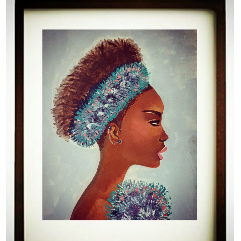 African Beauty Abstract