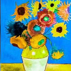 Van Gogh Sunflowers