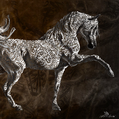 حصان عربي اصيل