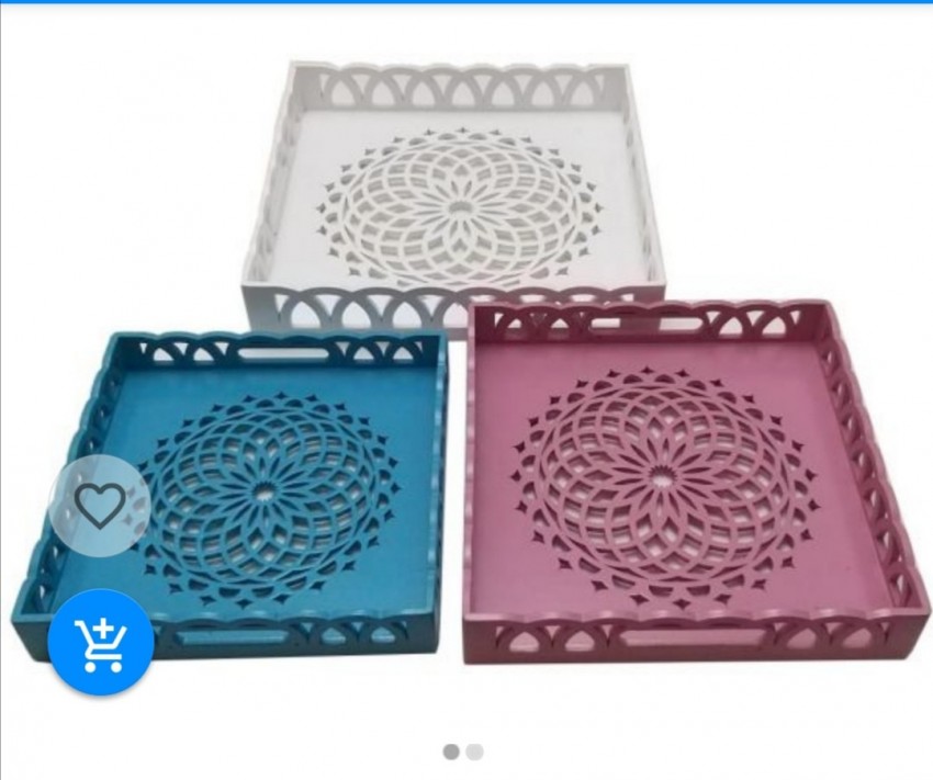صواني تقديم خشب