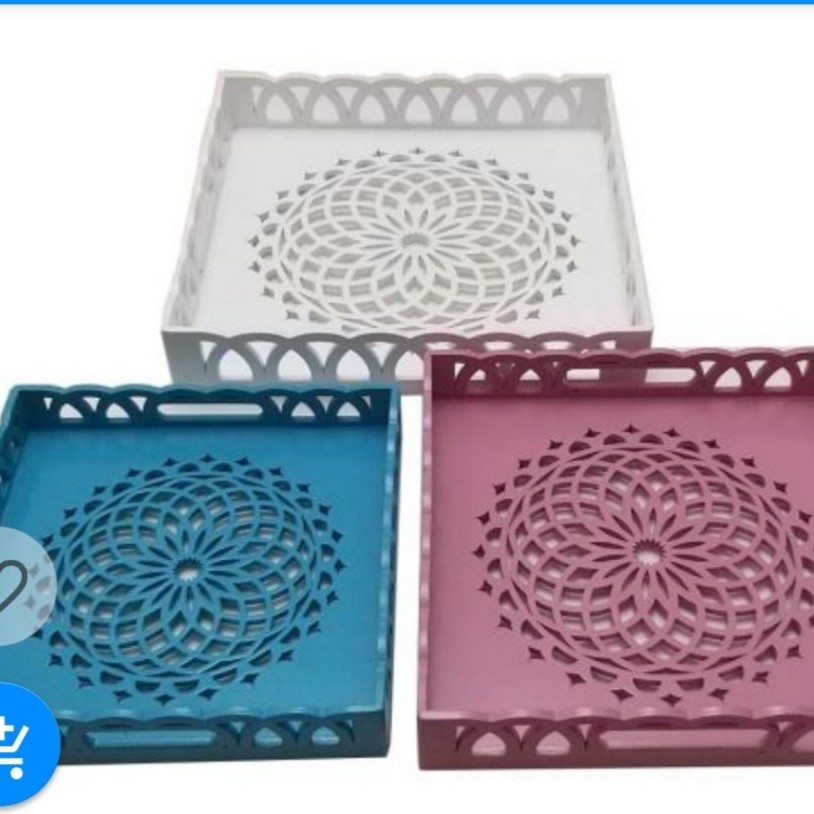 صواني تقديم خشب