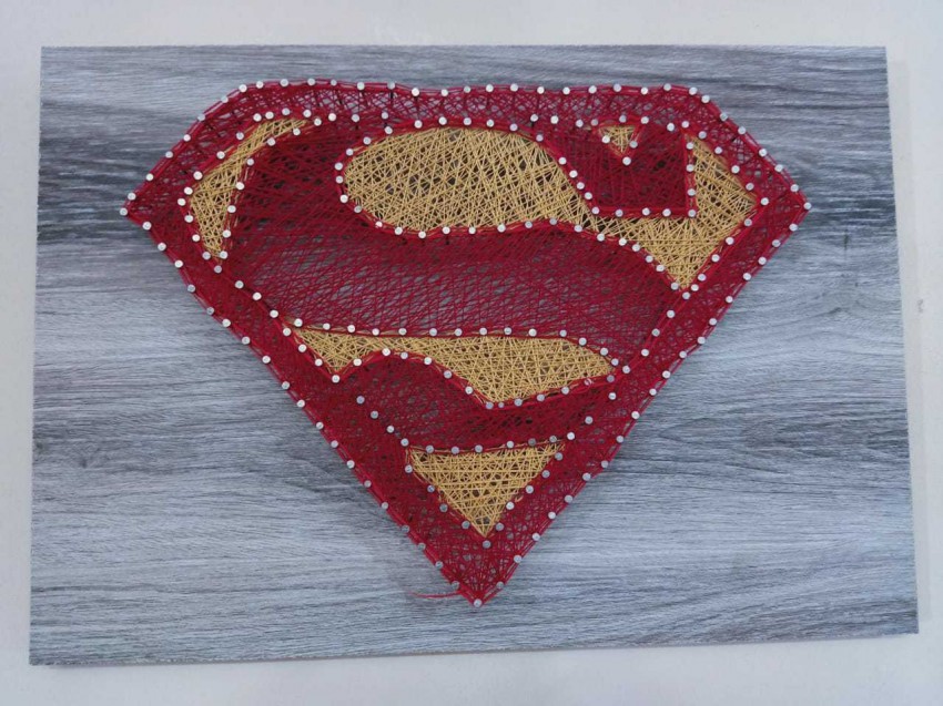 Superman (String Art)
