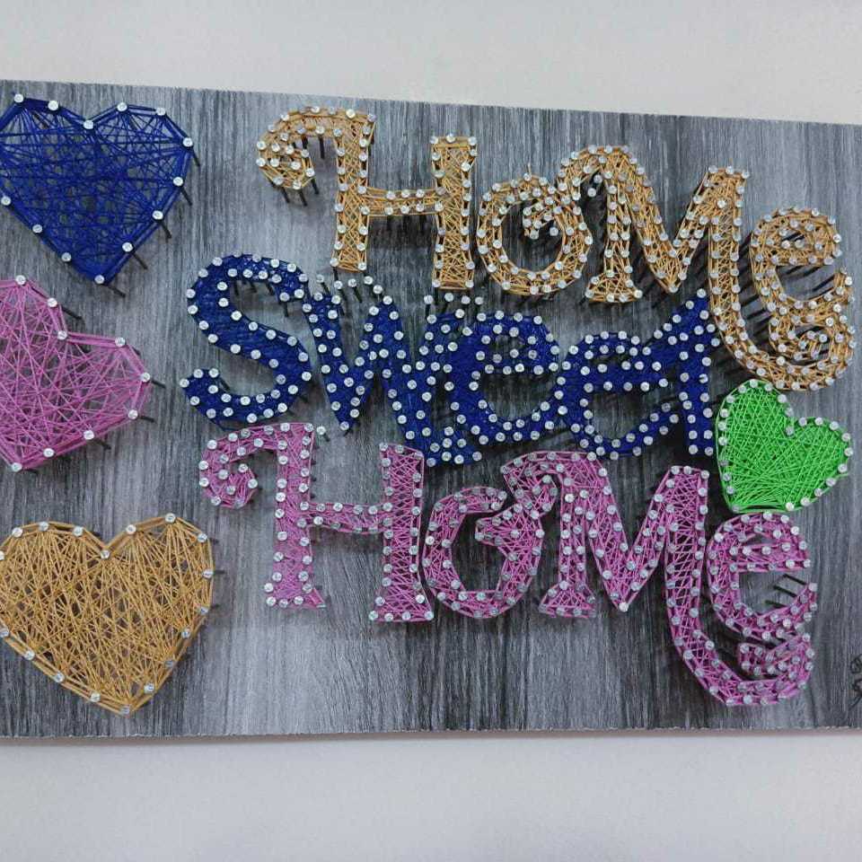 Home Sweet Home (String Art)
