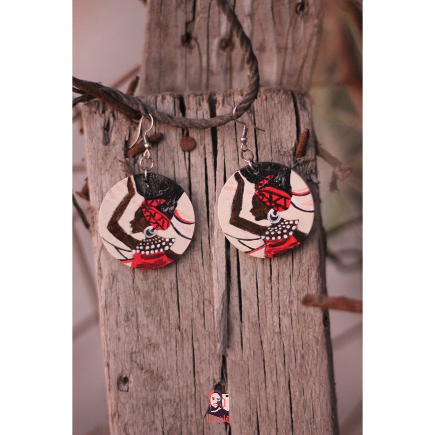 Painted Earrings