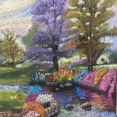 Golfers Paradise Thomas Kinkade