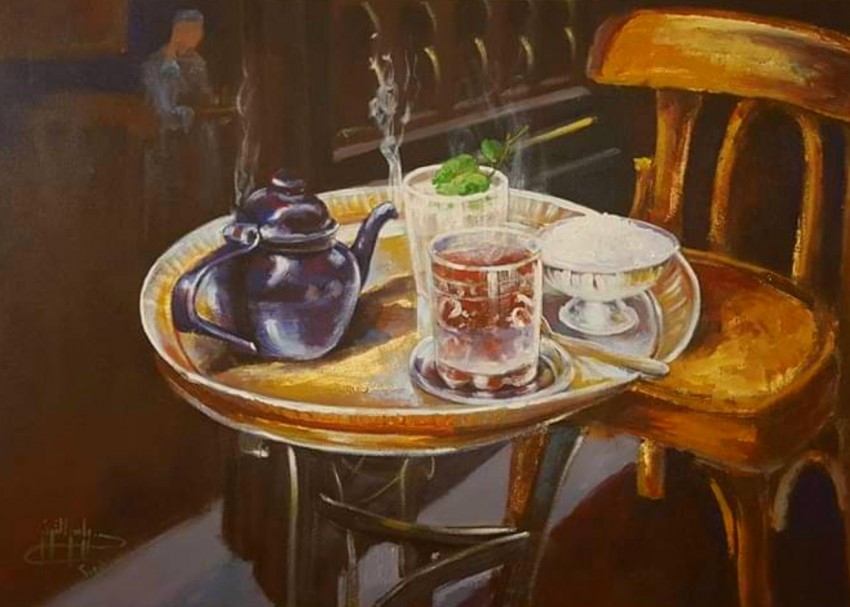 A Glass Of Mint Tea