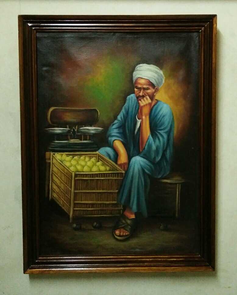 بائع بالأسواق