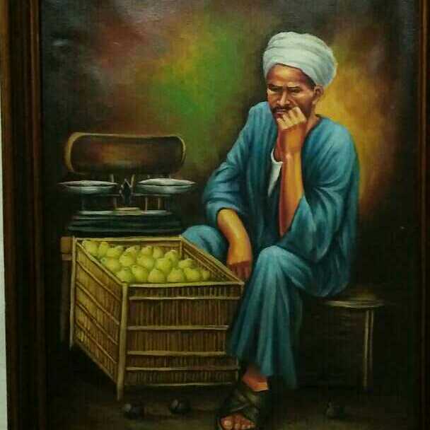 بائع بالأسواق