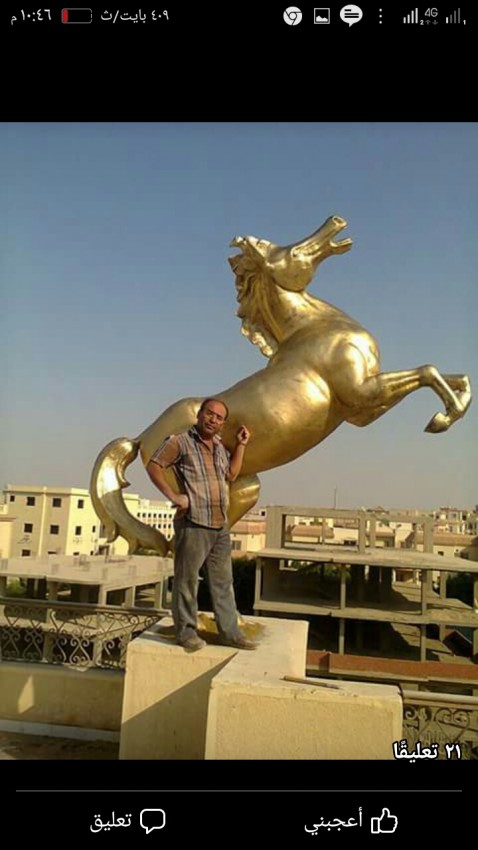 تابوت فرعوني ( فايبر جلاس )