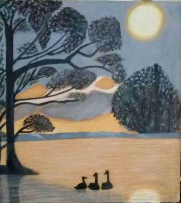 Sunset On The Lake