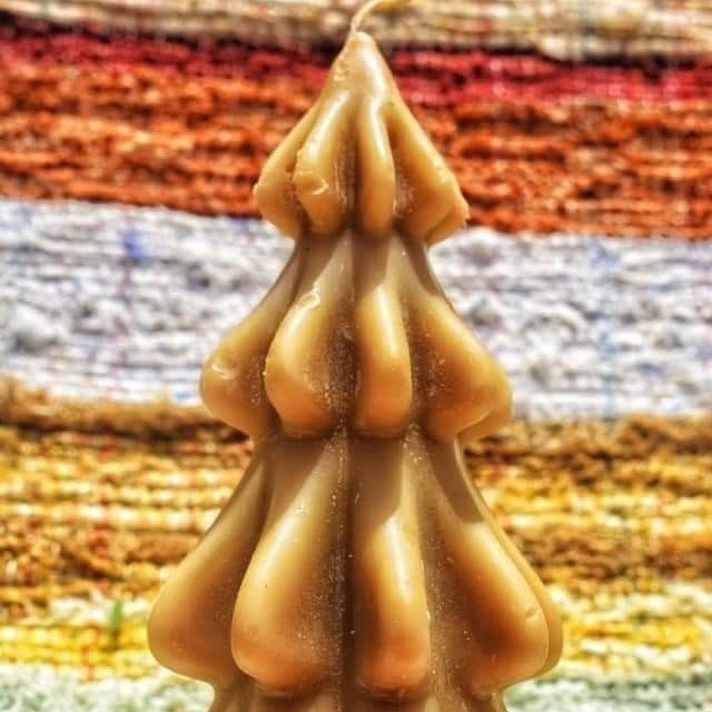 شمعة شجرة الكريسماس