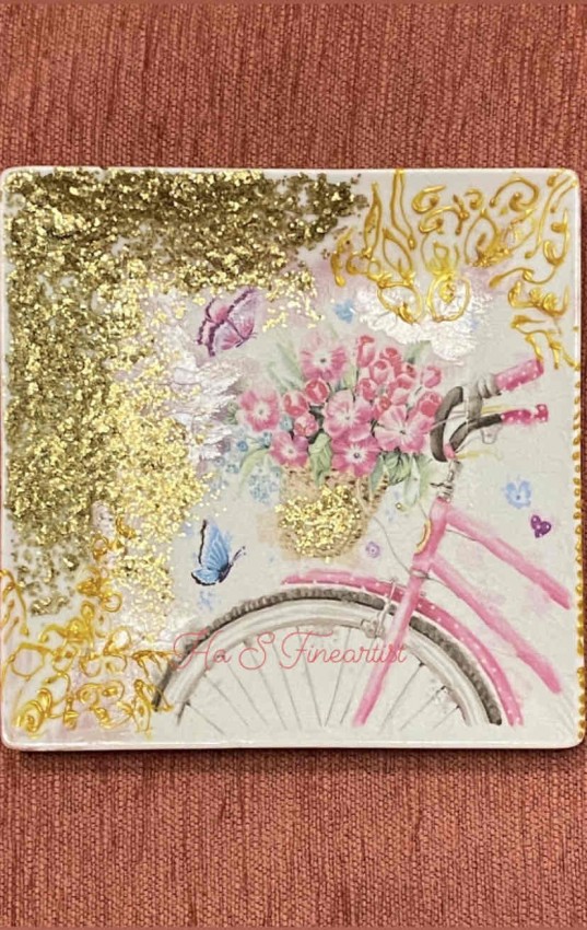 Decopage Plate