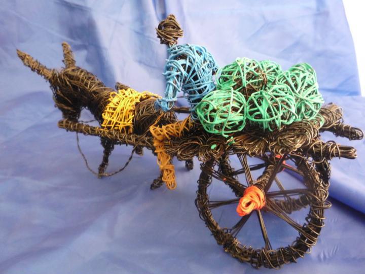 The Watermelon Seller ( Wire Art )