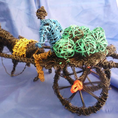 The Watermelon Seller ( Wire Art )