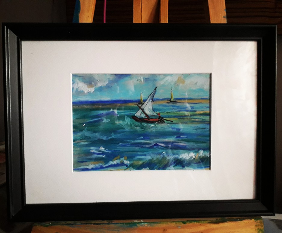 Sea (Freely Copied From Van Gogh)