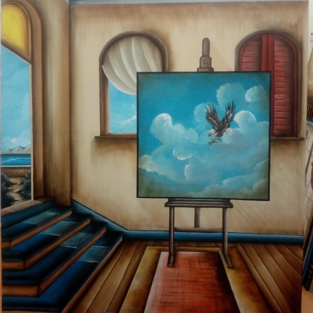 لوحه تشكيلي 3 d