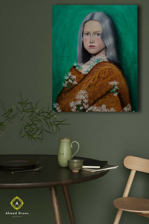 The Girl With White Hair