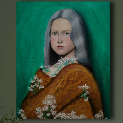 The Girl With White Hair