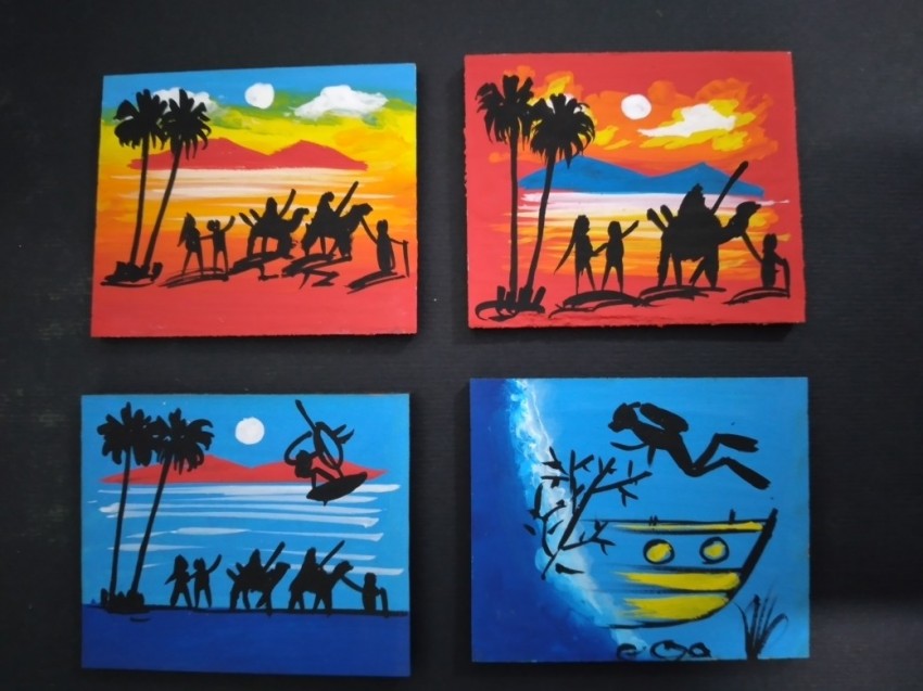 مغناطيس رسم يدوي