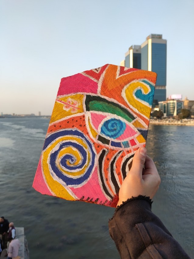 Draw On Marble