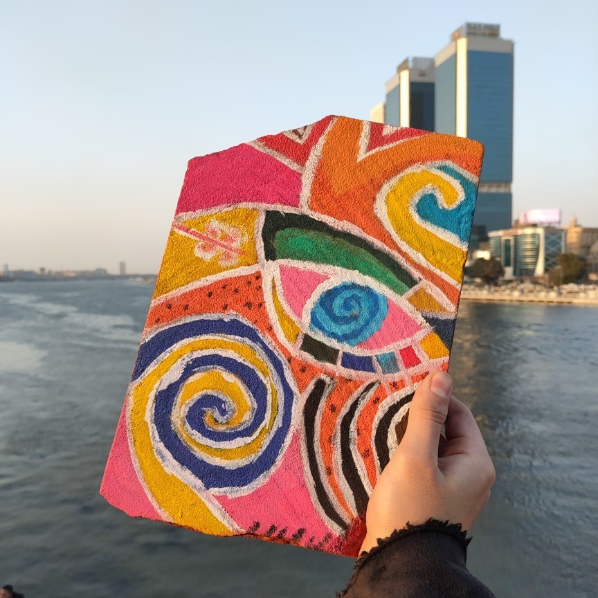Draw On Marble