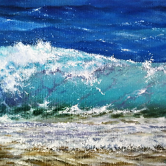 Sparkling wave