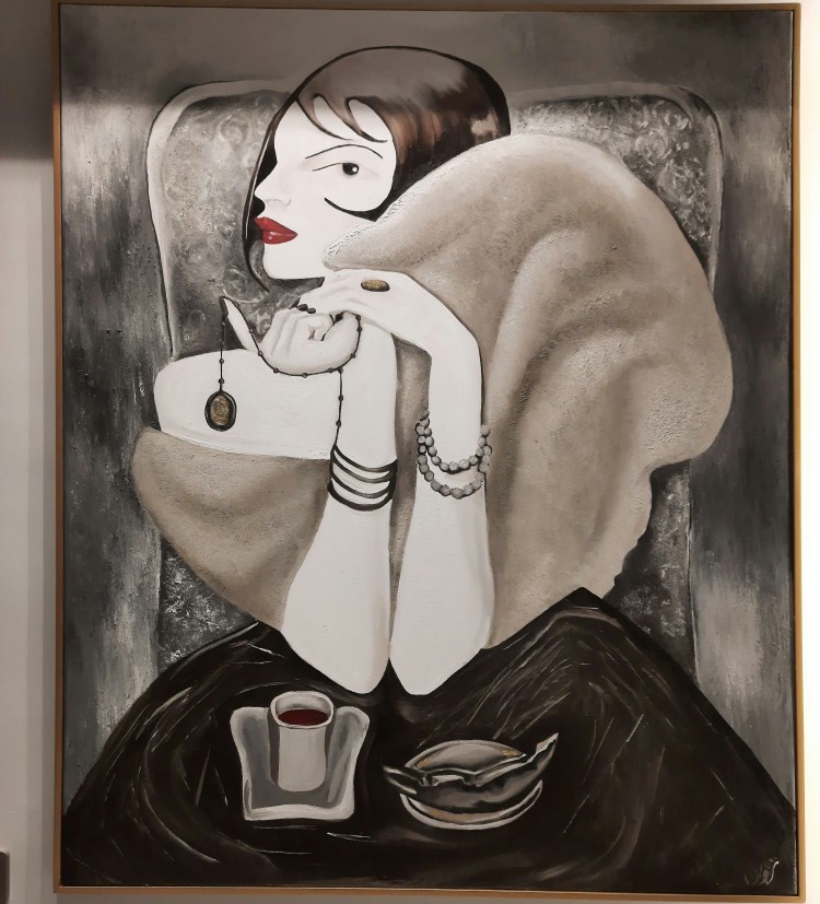 Cup Of Coffee, And Waiting