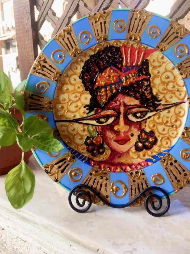 African Decoration Plate